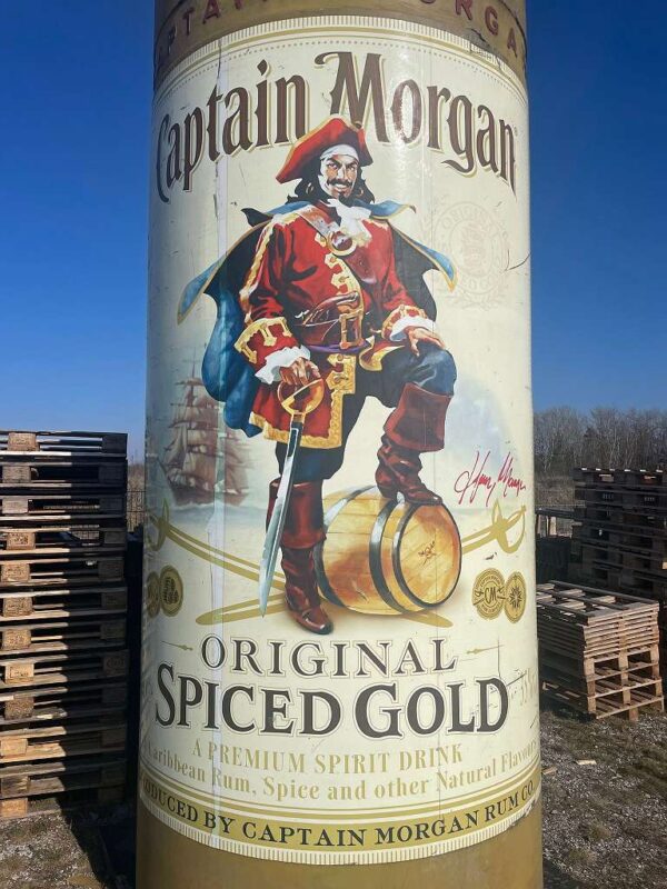 Werbeflasche Captain Morgen – Bild 3