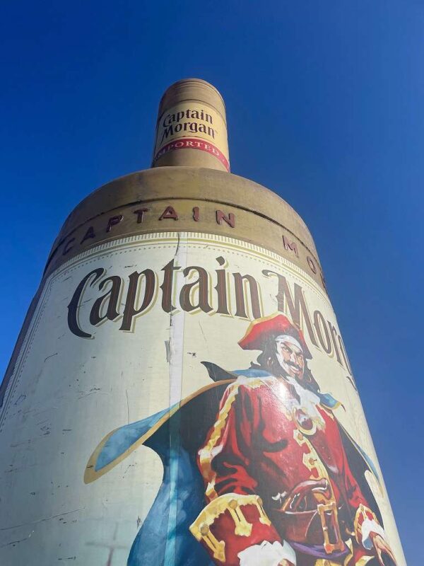 Werbeflasche Captain Morgen – Bild 2
